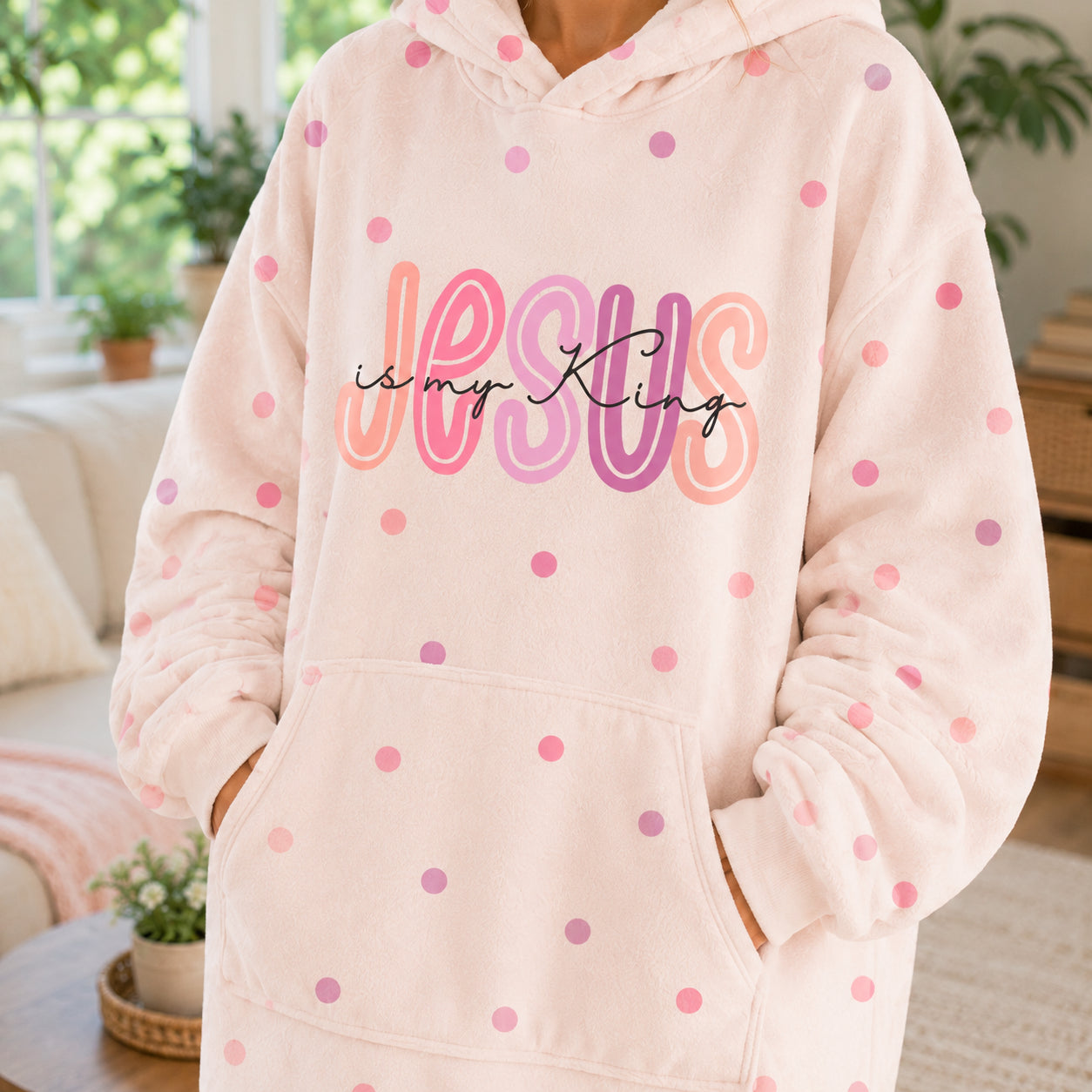 Oversized Hoodie Blanket