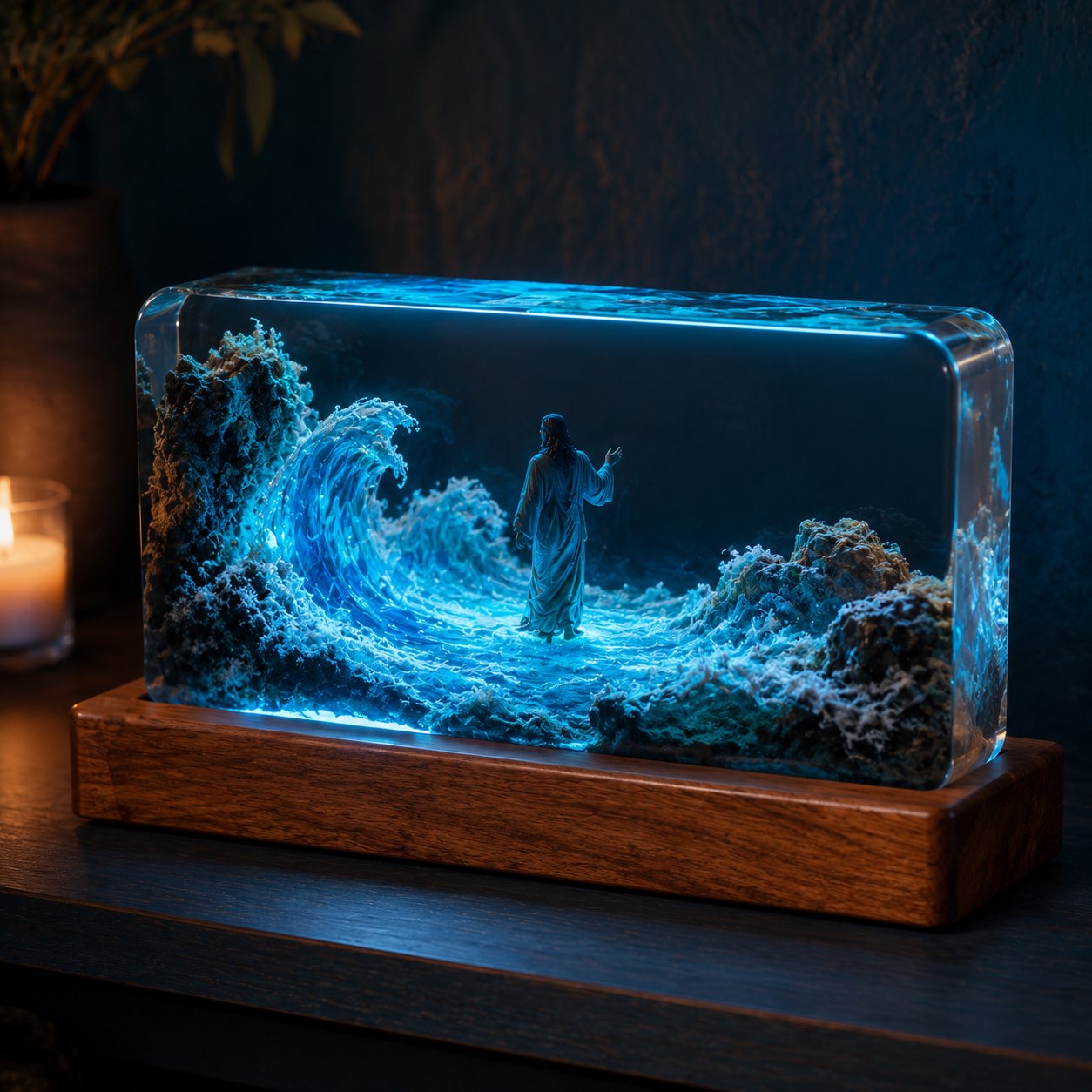 Resin Lamp