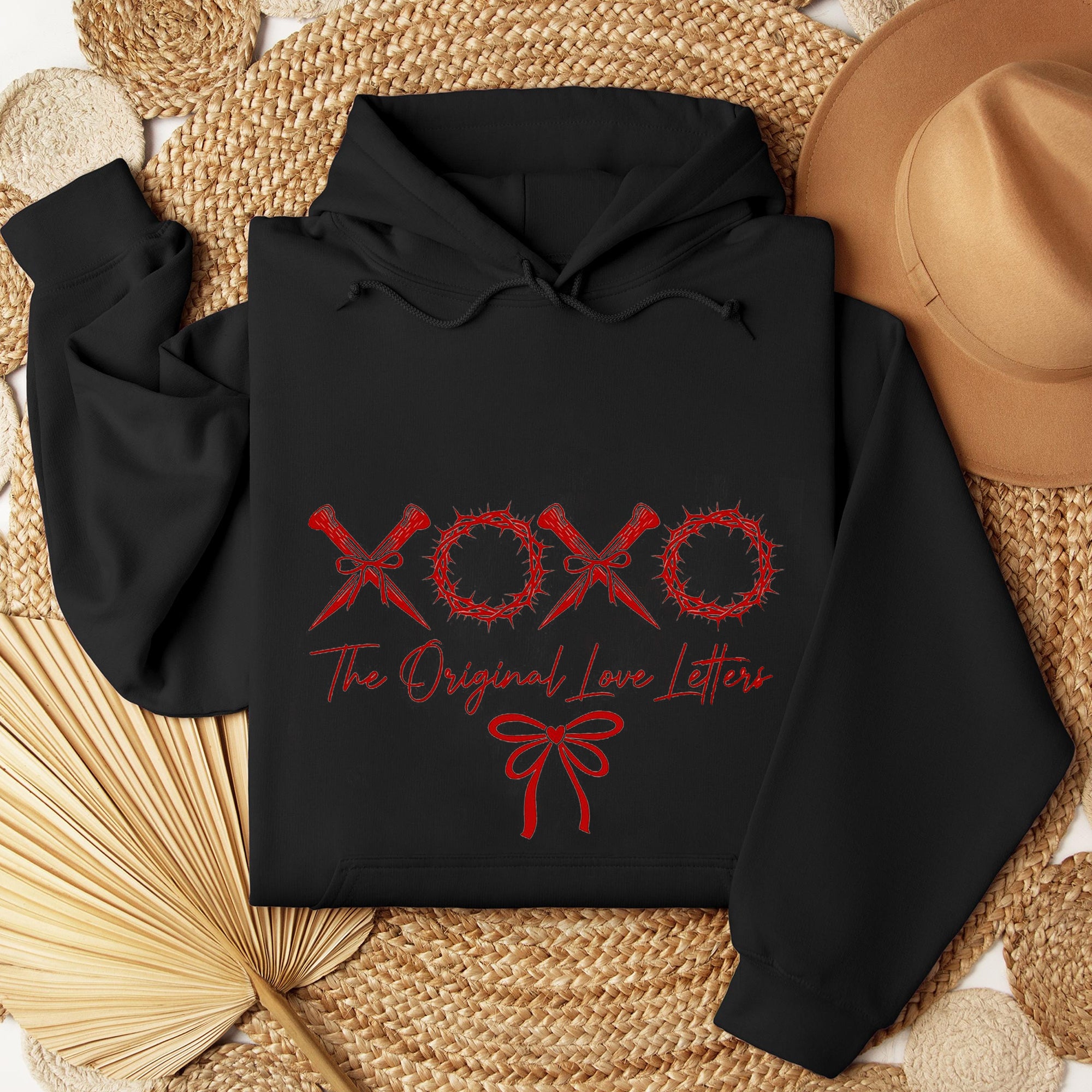 XOXO the original love letters Sweatshirt, Christian Valentine Shirt, Valentine Bow Shirt. ILAF02