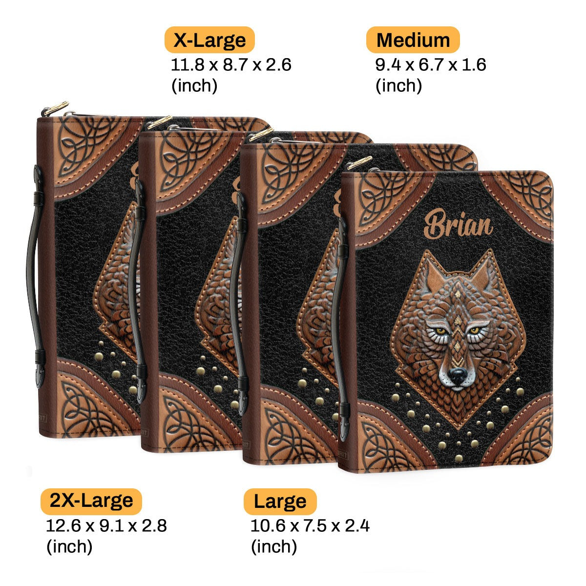 Personalized Zippered Bible Cover, Bible Carrying Case With Name, Gift For Team Leaders, Christian Gift, Bible Covers Jesus Gifts