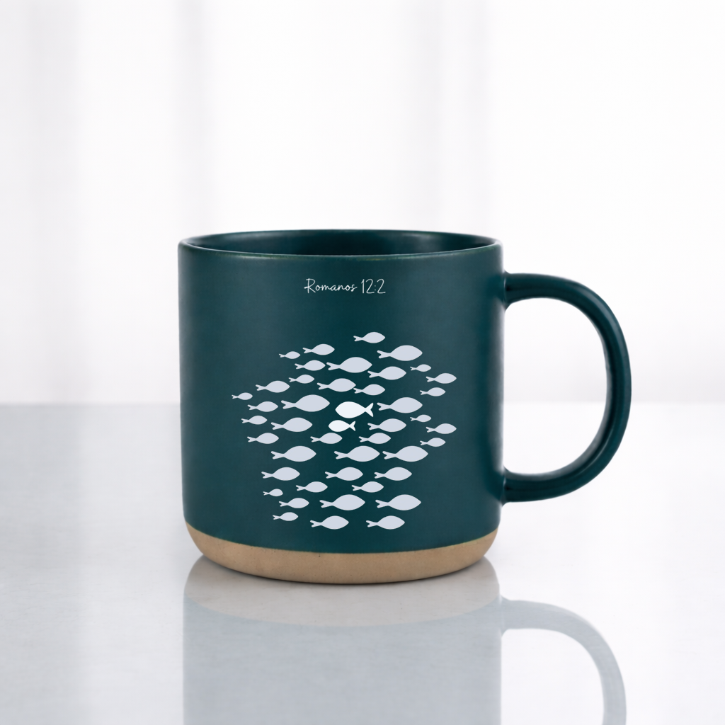 Romans 12:2 Mug, Do Not Conform Mug, Christian Coffee Mug, Bible Verse Mug, Faith Gift for Him, Religious Mug