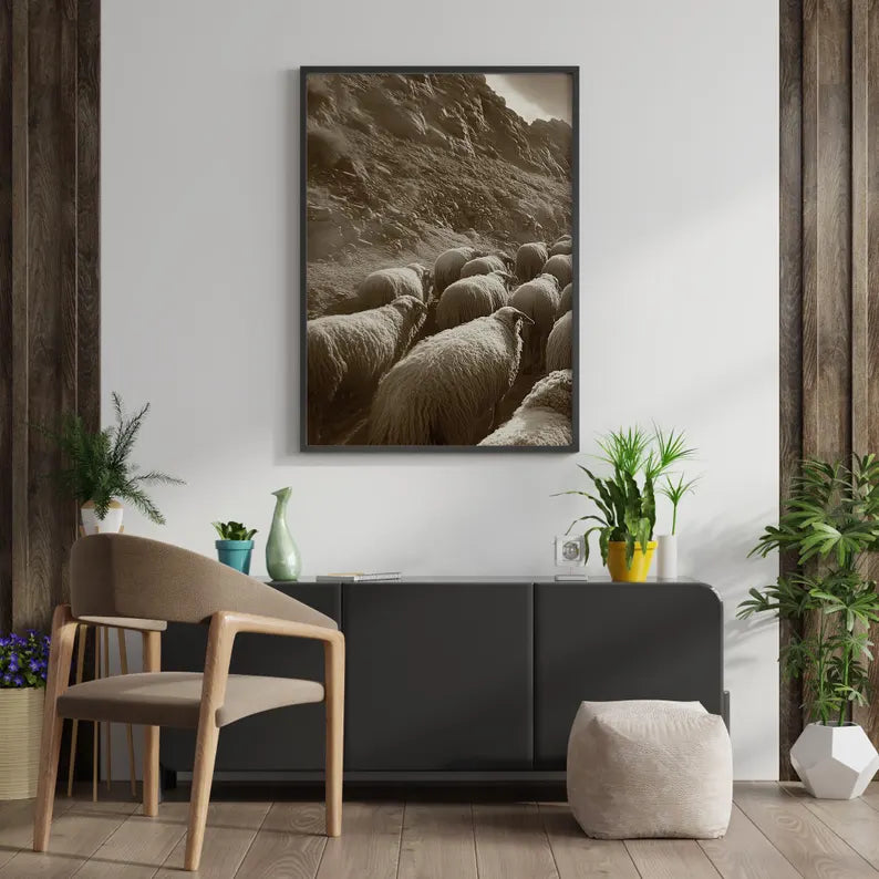 The Good Shepherd Set of 3 Walking with His Flock, Faith and Love in Every Step