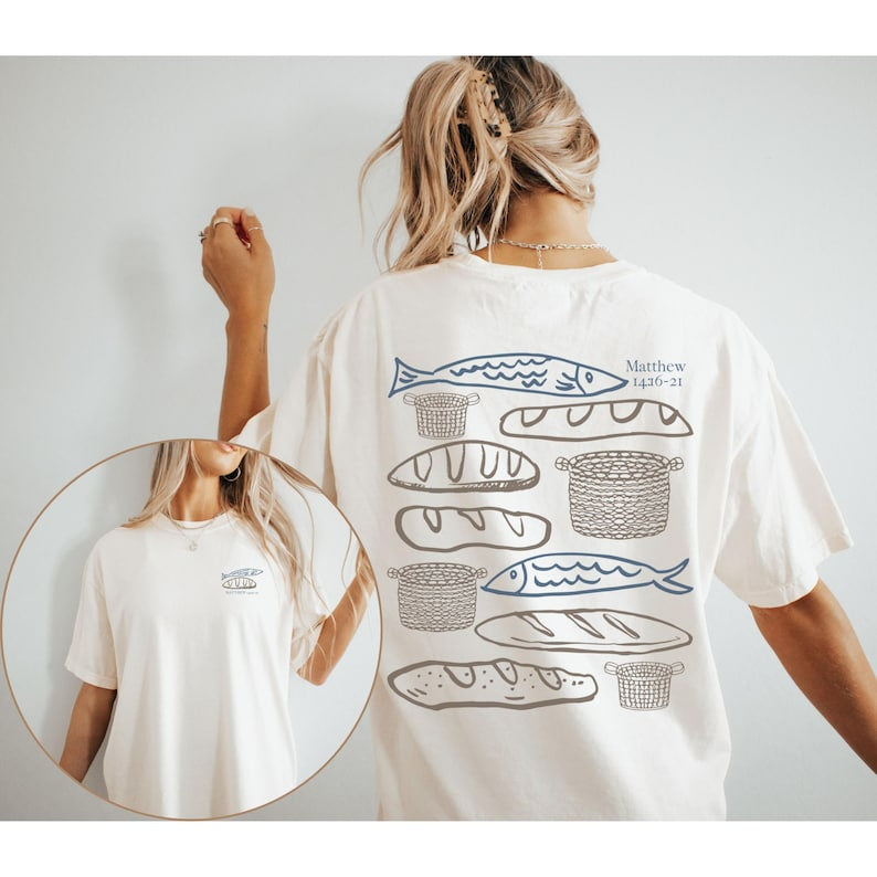 Comfort Colors® Christian Shirt, Jesus Shirt, Boho Christian Shirt, Religious Shirt, Trendy Oversized Shirt, Christian Merch, Christian Tee CFS13