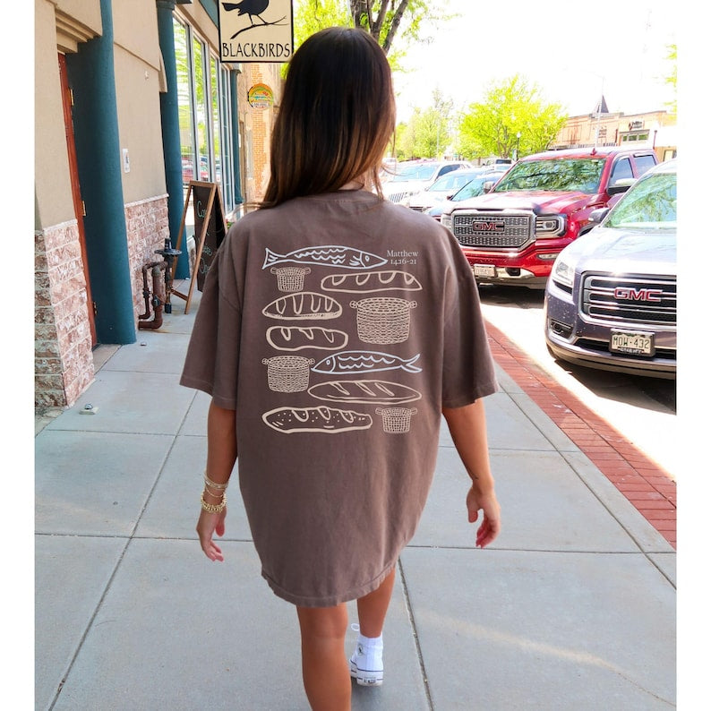Comfort Colors® Christian Shirt, Jesus Shirt, Boho Christian Shirt, Religious Shirt, Trendy Oversized Shirt, Christian Merch, Christian Tee CFS13