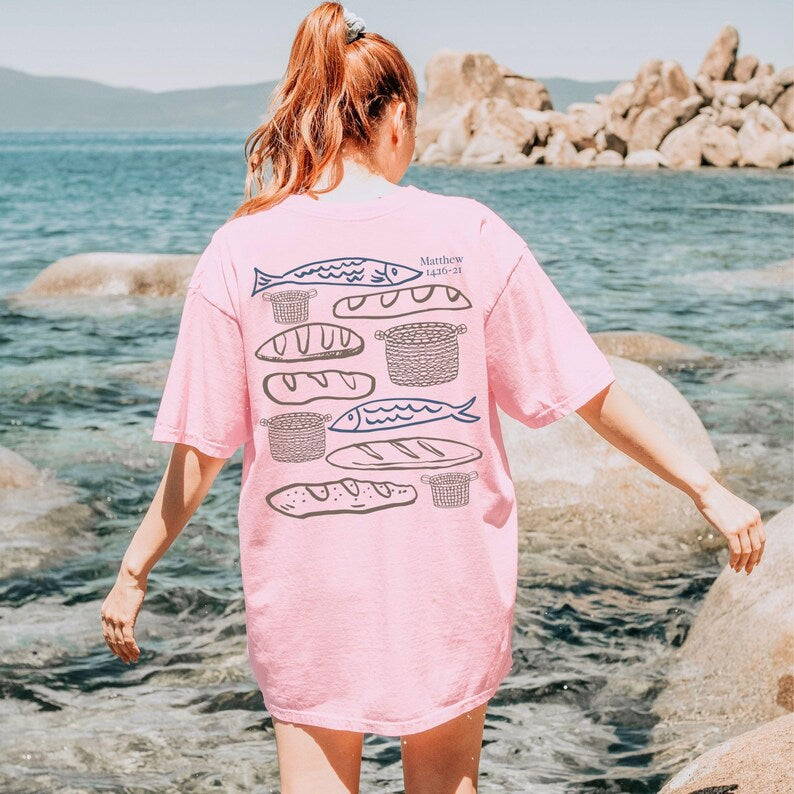 Comfort Colors® Christian Shirt, Jesus Shirt, Boho Christian Shirt, Religious Shirt, Trendy Oversized Shirt, Christian Merch, Christian Tee CFS13