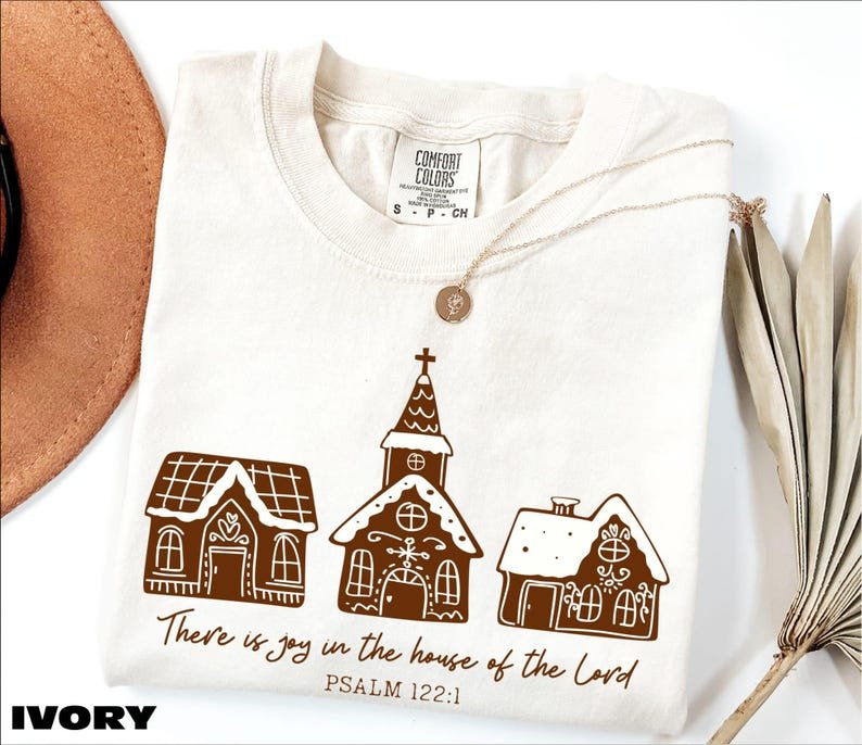 Christian Christmas Shirt, Bible Verse Sweatshirt, Faith Based Holiday Graphic Tee, Xmas Sweater, Comfort Colors T-Shirt CFNE14
