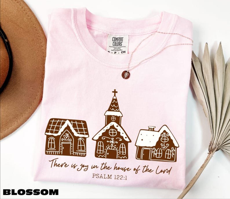 Christian Christmas Shirt, Bible Verse Sweatshirt, Faith Based Holiday Graphic Tee, Xmas Sweater, Comfort Colors T-Shirt CFNE14