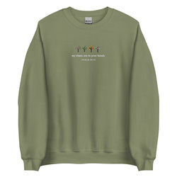 Embroidered 'Psalm 31' Bible Verse Shirt, Christian Sweatshirt, Faith Crewneck