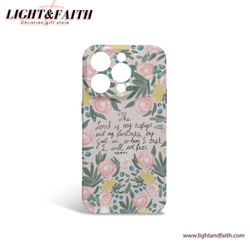 Psalm 91:2 Phone Case, Christian Phone Case, Bible Verse Phone Case, Religious Gift, PCLAF16
