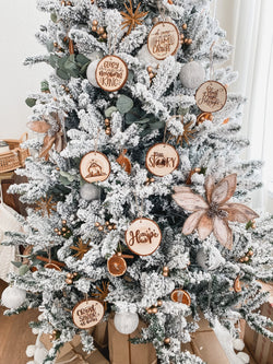 Ideas For Christmas Trees, Christmas Ornament, Christmas Tree Decor, Wooden Holiday Decorations, Christmas Tree Decorations For DCLAF21