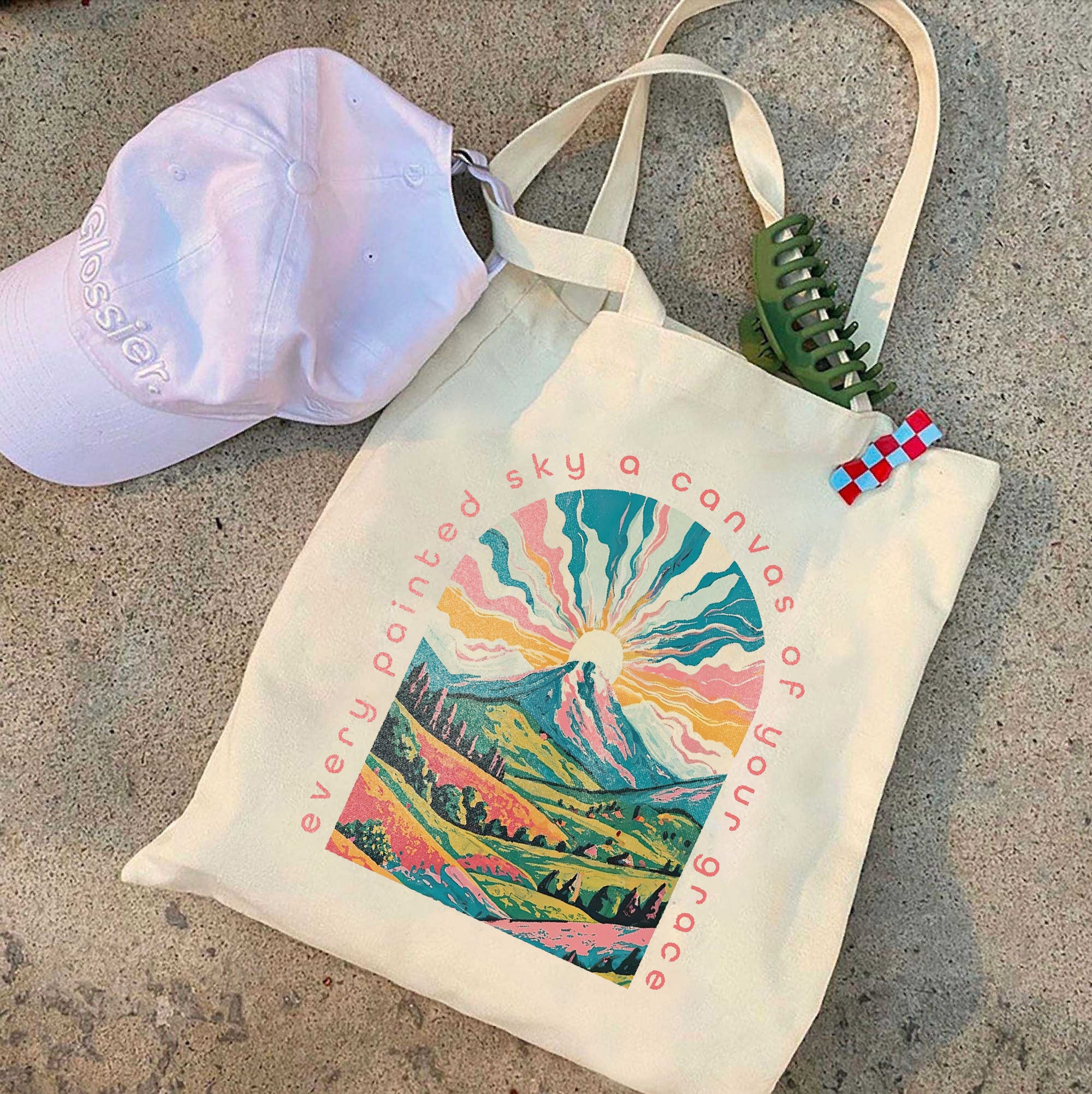 Christian Tote Bag – Bible Verse Canvas Bag – Reusable Cotton Tote for Church – Faith-Based Gift for Her – Religious Accessories TBLAF18