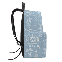 Faith Christian Backpack, Jesus Backpack, Christian Prayer Jesus Backpack, PLAF08