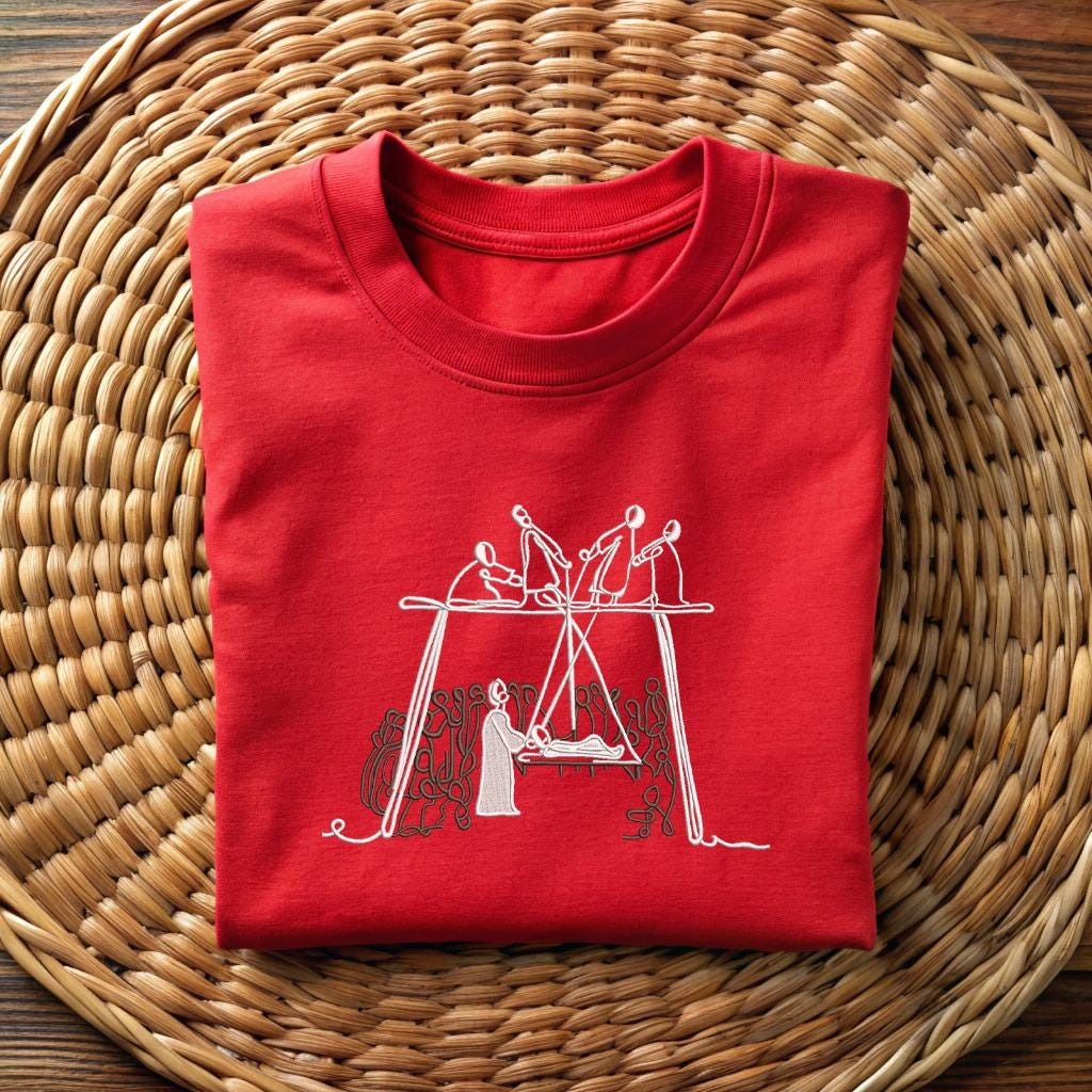 Embroidered Christian Shirt, Faith Embroidered Shirt, Jesus Embroidered Sweatshirt, Christian Shirts, Faith Shirt, Christian Embroidered Tee