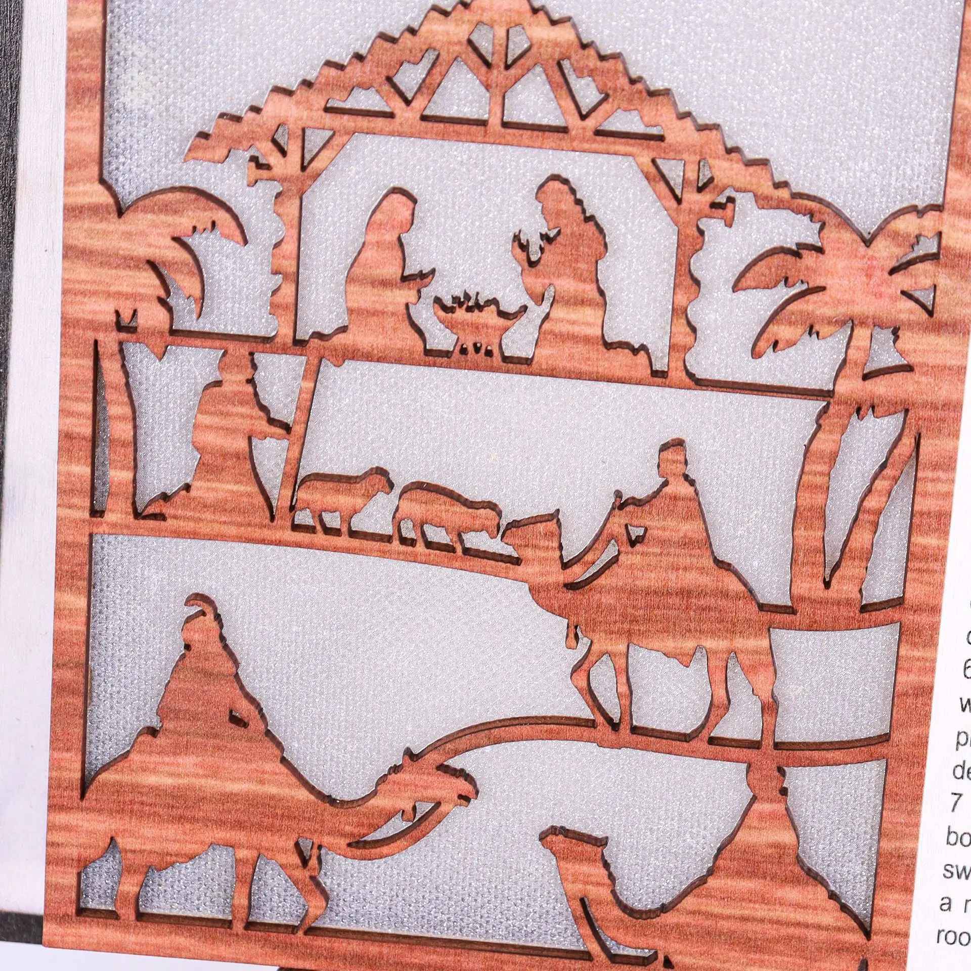 Ideas For Christmas, Luminous Scripture Craft, Christmas Decor, Home Table Decorations, Wooden Christmas Decorations DCLAF26