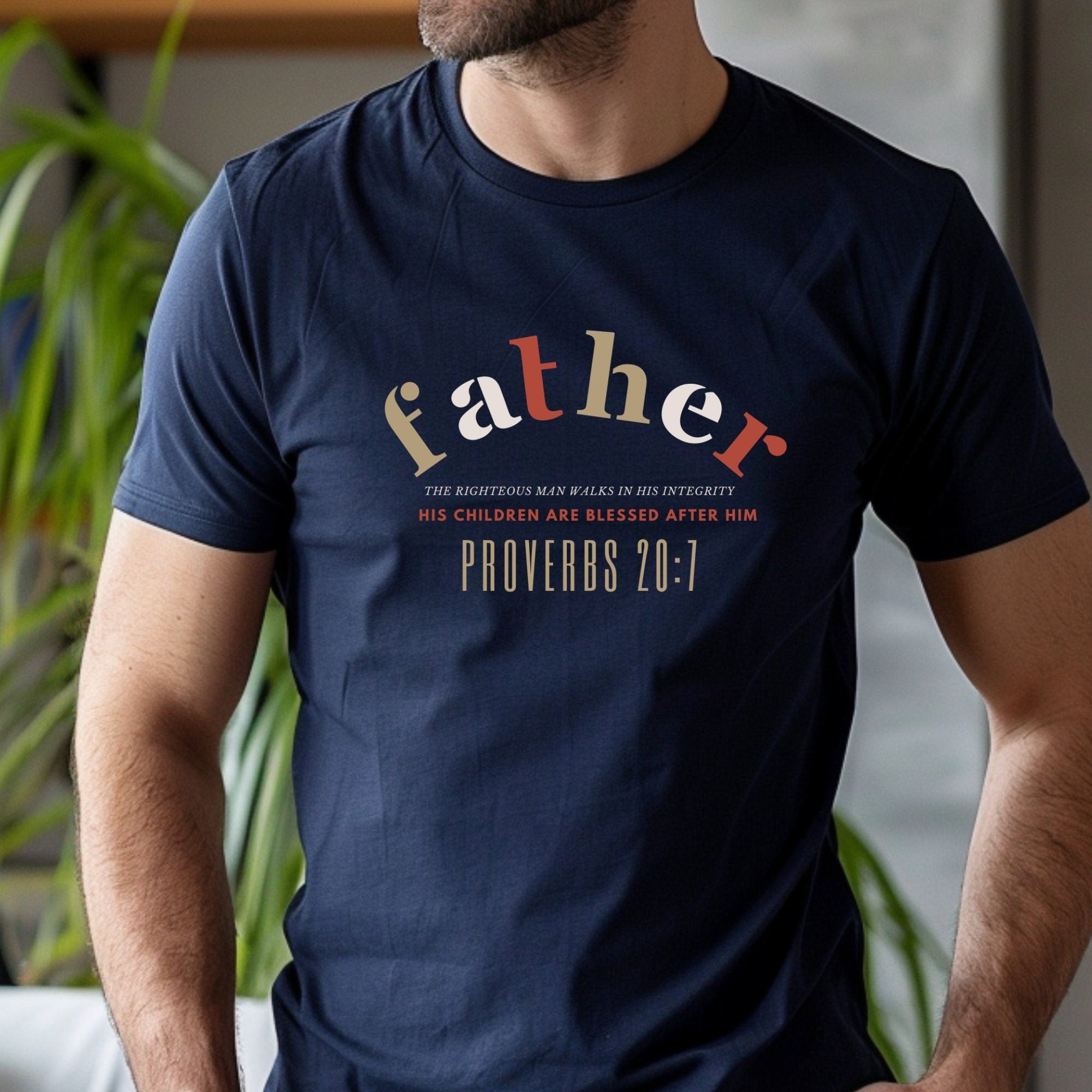 Christian Dad Shirt, Dad Gifts, Christian Shirts for Men, Gift for Christian Men, Christian Father's Day Shirt,Religious Shirts,Gift for Dad