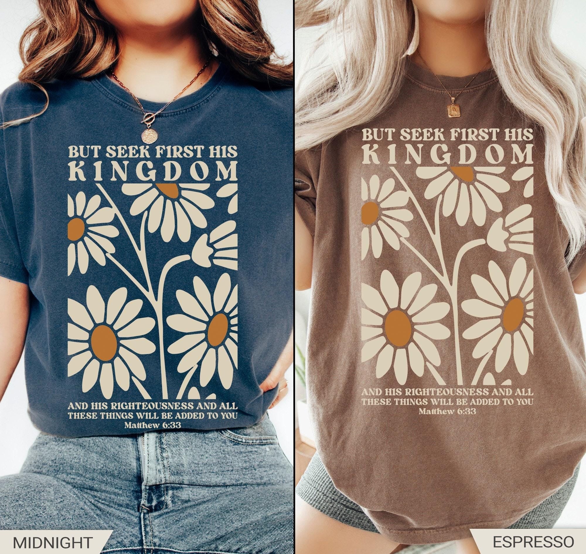 Comfort Colors® Christian Shirt, Christian Gifts, Inspirational Shirt, Religious Shirt, Bible Verse Shirt