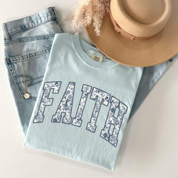 Comfort Colors® Christian Shirt, Comfort Colors® Religious Shirt, Faith Shirt, Toile Christian Shirt, Toile De Jouy, Chinoiserie, Faith Gift