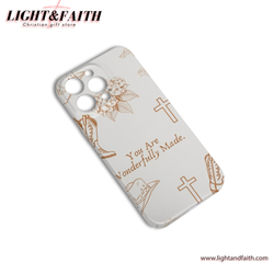 You Are Wonderfully Made Phone Case, Christian Phone Case, Bible Verse Phone Case, Religious Gift, PCLAF26