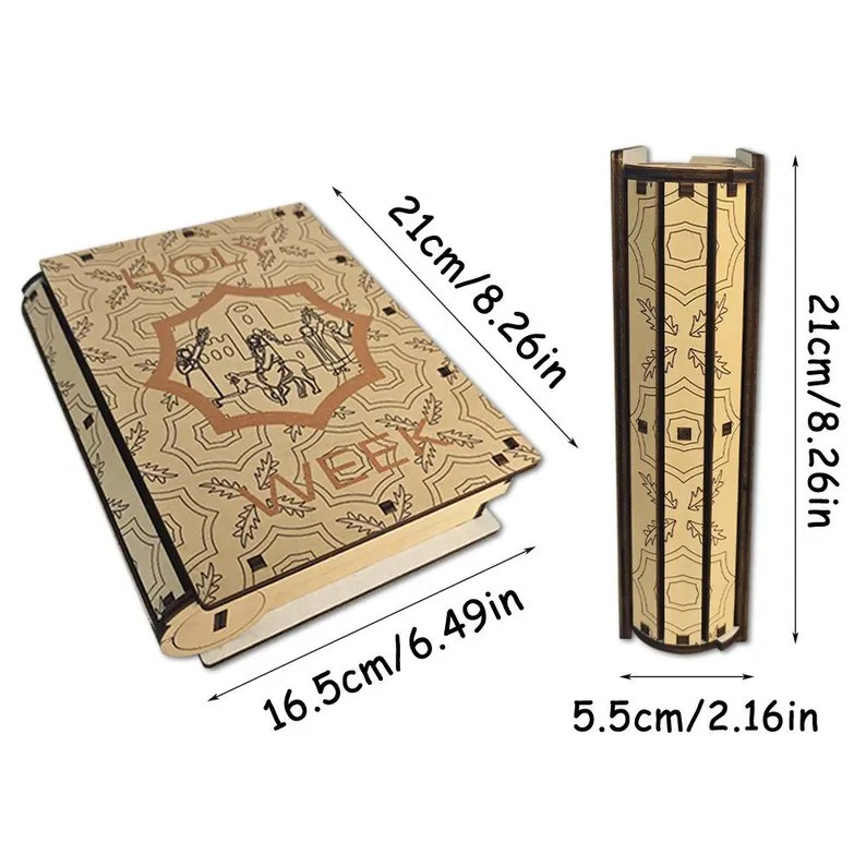 Holy Week Wooden Diorama Book, Christian Easter Decor, Laser Cut Wood Puzzle, Religious Gift, Catholic Home Altar Display, Christian Gift WRSLAF02