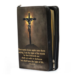 A Man Of God Leather Book Cover, Personalized Bible Cover, Christian Gift, Bible Covers Jesus Gifts