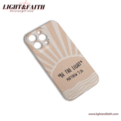 Be the Light - Matthew 5:14 Case, Christian Phone Case, Bible Verse Phone Case, Religious Gift, PCLAF30