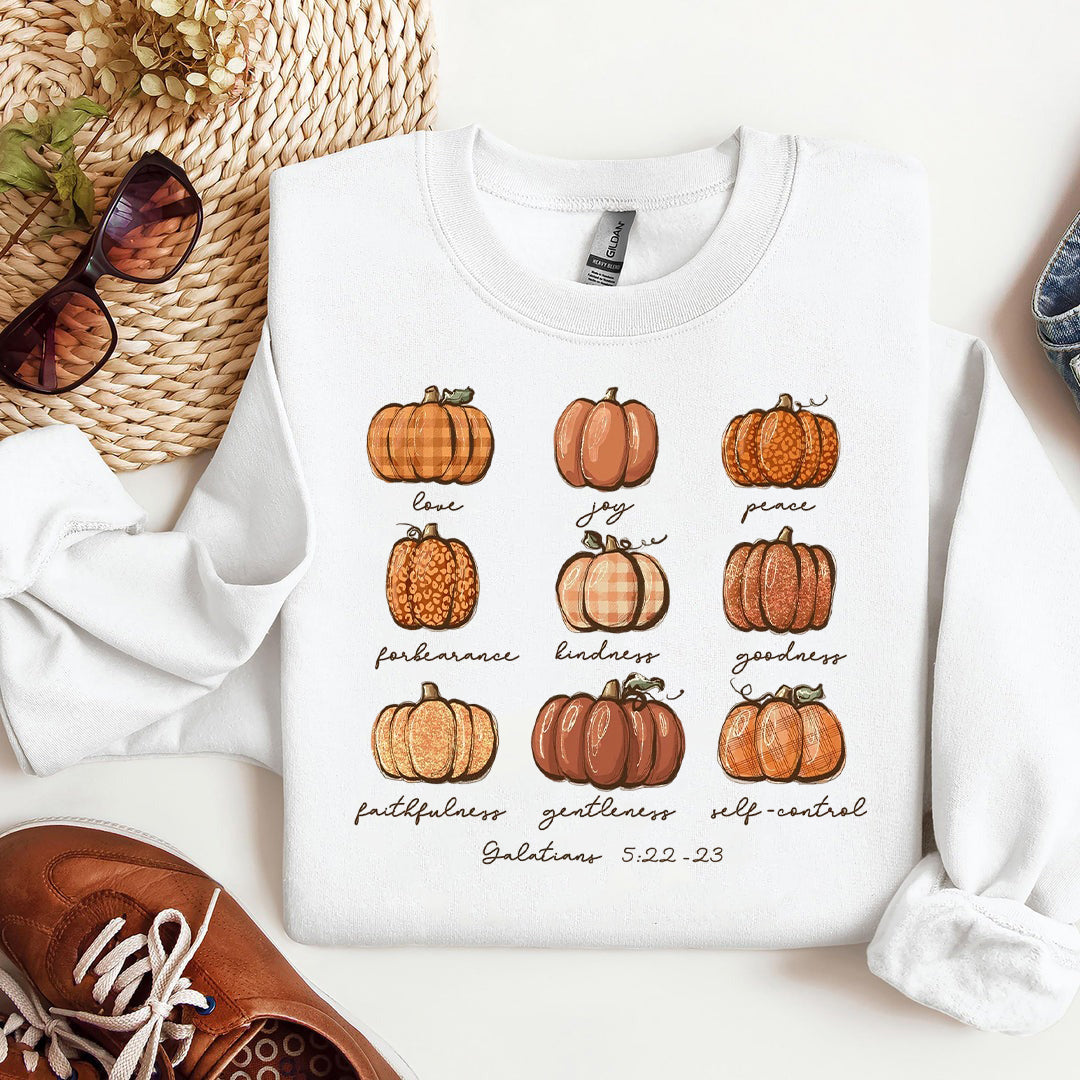 Pumpkin Shirt, Buffalo Plaid Pumpkin Shirt, Bible Verse Shirt, Christian Halloween Sweatshirt, Jesus Shirt, Fall Shirt, Pumpkin Sweater ILAF53