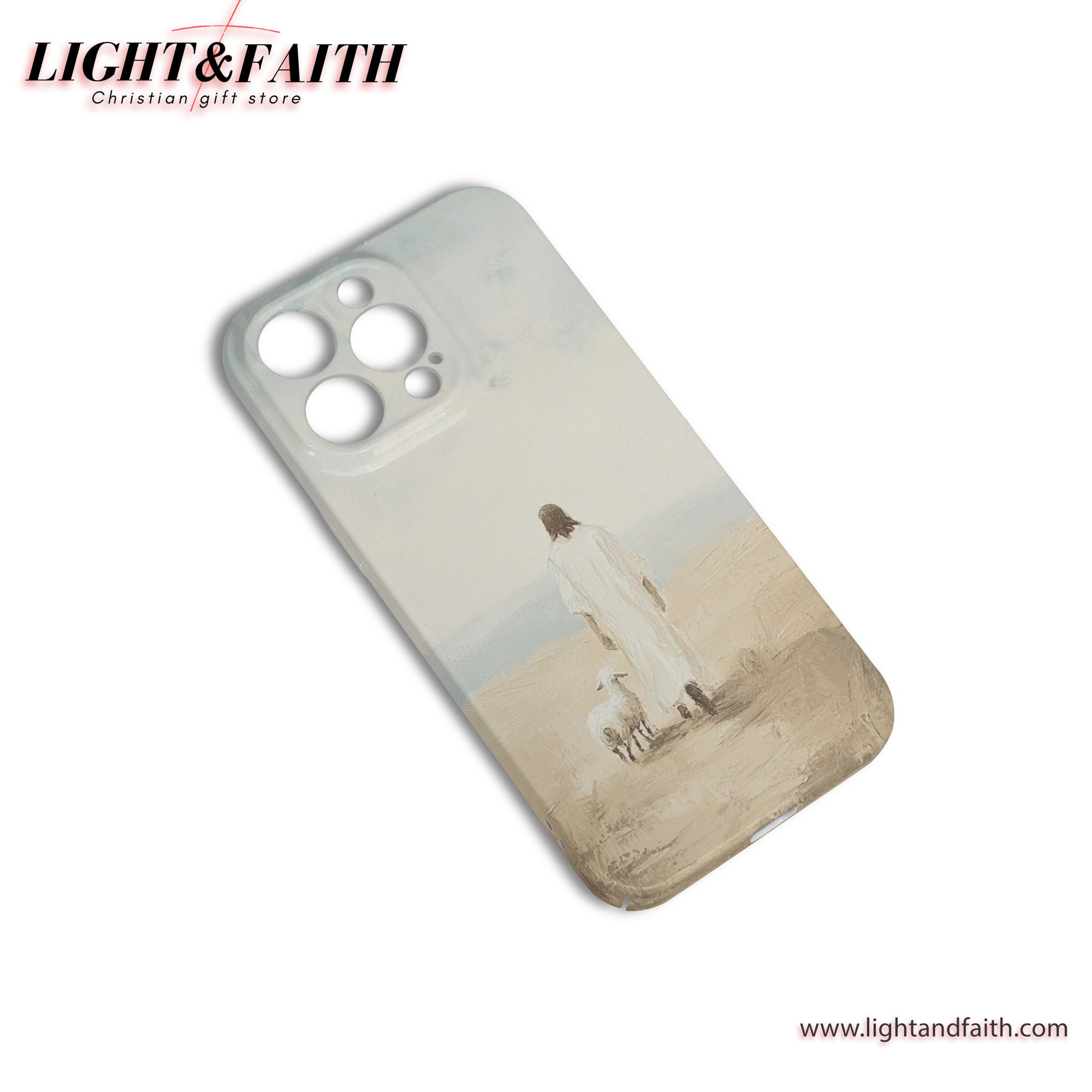 The Good Shepherd Phone Case, Christian Phone Case, Bible Verse Phone Case, Religious Gift, PCLAF34