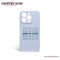 God Is Love Phone Case, Christian Phone Case, Bible Verse Phone Case, Religious Gift, PCLAF35