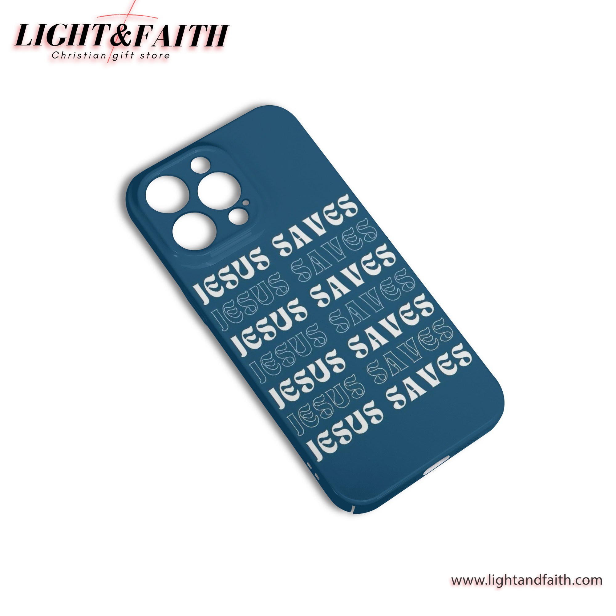 Jesus Saves Phone Case, Christian Phone Case, Bible Verse Phone Case, Religious Gift, PCLAF36