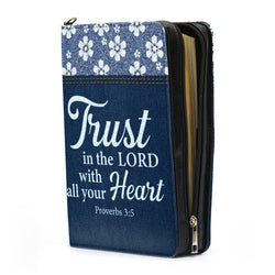 Proverbs 3:5 | Awesome Personalized Bible Cover, Trust In The Lord With All Your Heart, Christian Gift, Bible Covers Jesus Gifts