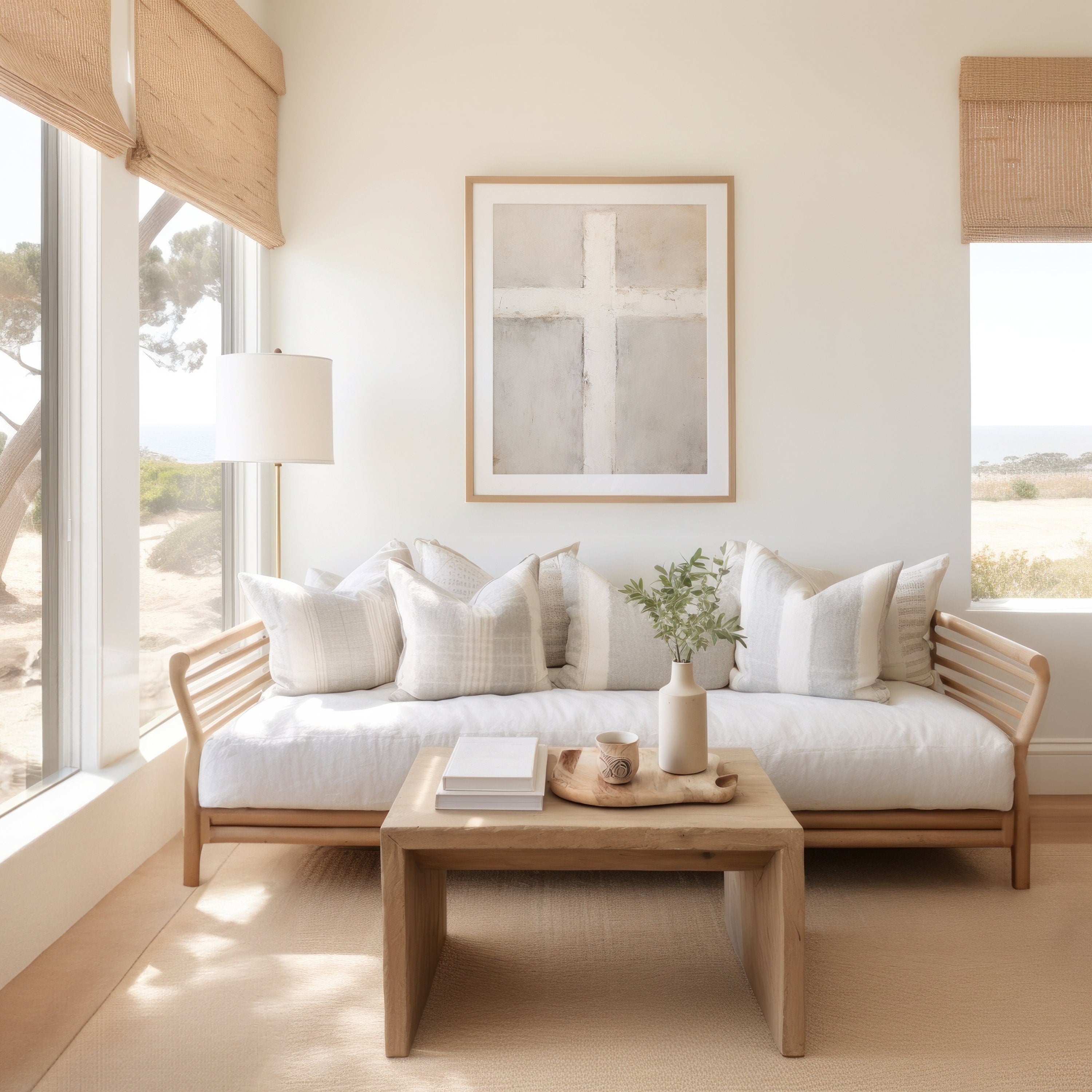 Cross Bible Art Poster, Christian Poster, Jesus Art, Scripture Wall Art, Christian Gifts