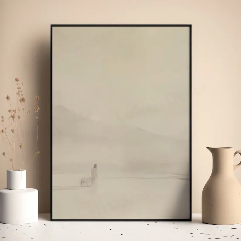 Christian Wall Art Set of 3, Jesus Leaves the 99, Meaningful Faith Gift Home Decor PTLAF019
