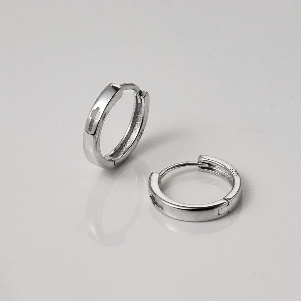 Minimalist Silver Cross Ring for Women, Adjustable Christian Ring, Religious Jewelry Gift, Elegant Catholic Cross Band (Copy)