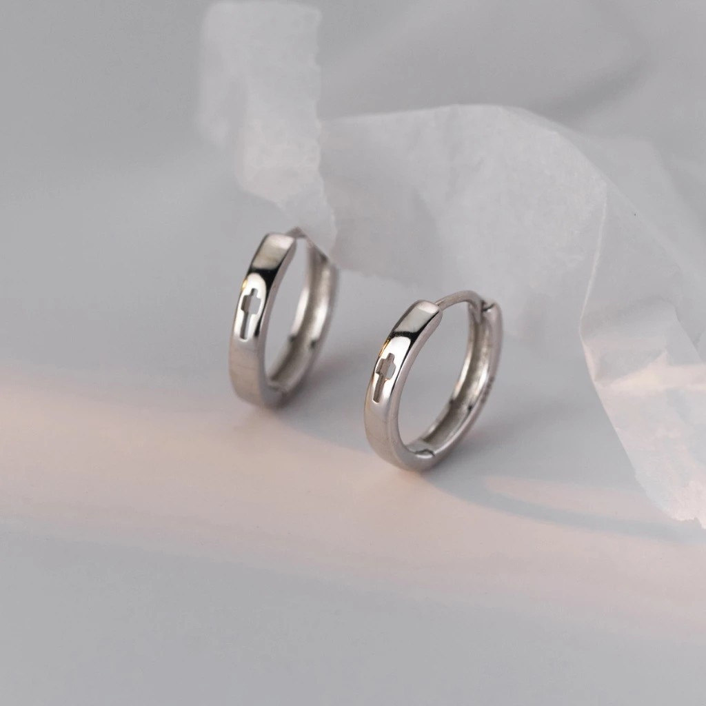 Minimalist Silver Cross Ring for Women, Adjustable Christian Ring, Religious Jewelry Gift, Elegant Catholic Cross Band (Copy)