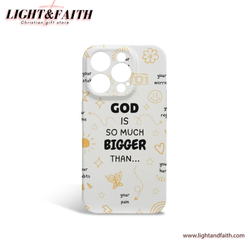 God is So Much Bigger Than Phone Case, Christian Phone Case, Bible Verse Phone Case, Religious Gift, PCLAF44