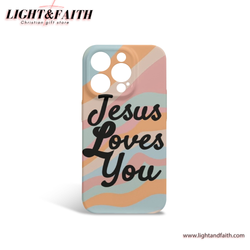 Jesus Love You Phone Case, Christian Phone Case, Bible Verse Phone Case, Religious Gift, PCLAF05