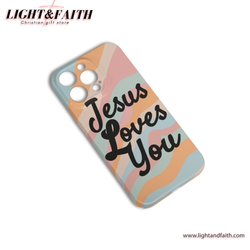 Jesus Love You Phone Case, Christian Phone Case, Bible Verse Phone Case, Religious Gift, PCLAF05