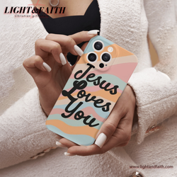 Jesus Love You Phone Case, Christian Phone Case, Bible Verse Phone Case, Religious Gift, PCLAF05