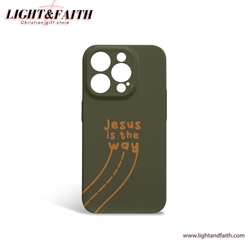 Jesus is the way Phone Case, Christian Phone Case, Bible Verse Phone Case, Religious Gift, PCLAF57