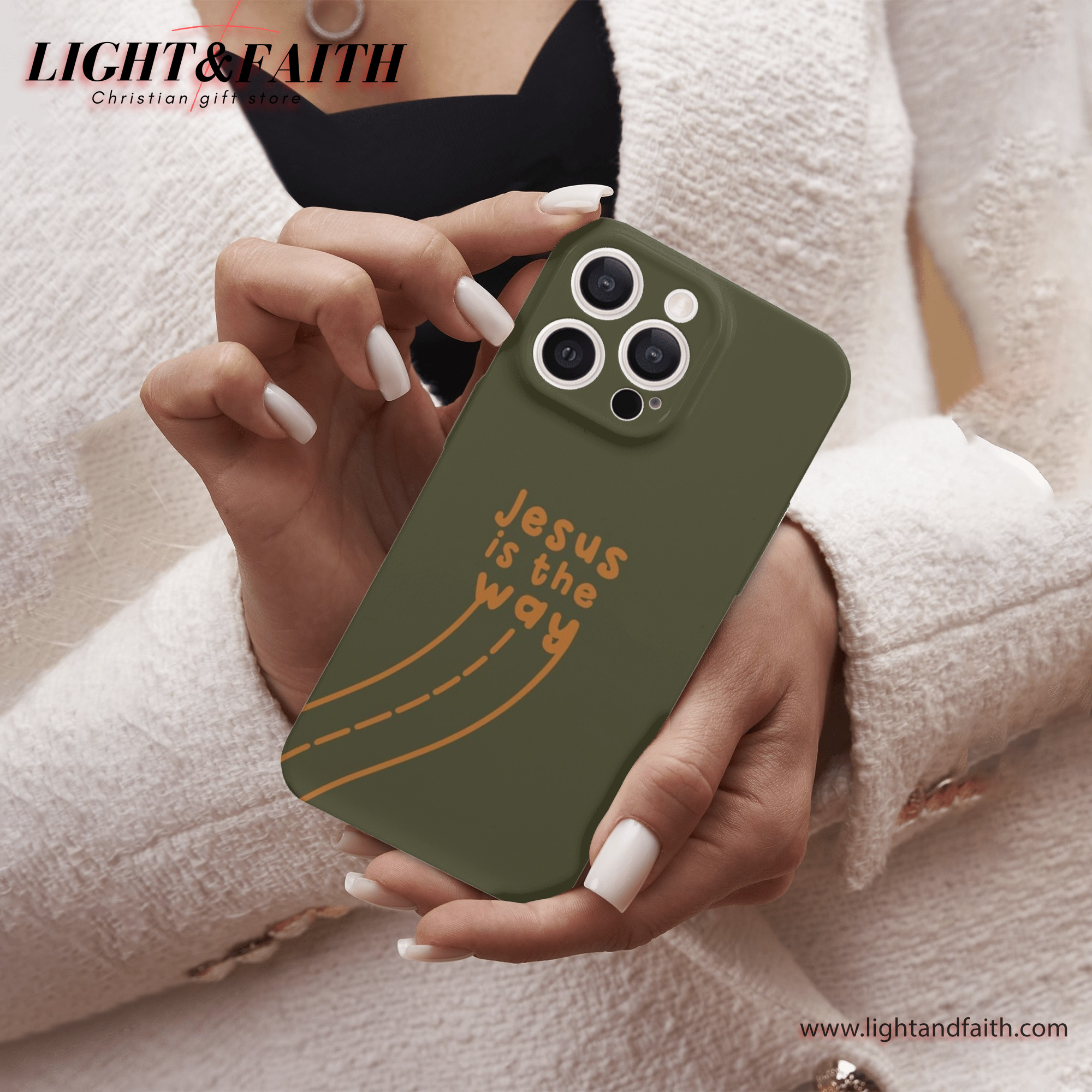 Christian Encouragement Phone Case – Faith River Illustration & God's Christian Encouragement Phone Case – Faith River Illustration & God's