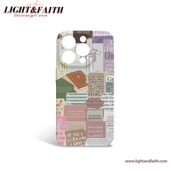 Jesus Quote Phone Case, Christian Phone Case, Bible Verse Phone Case, Religious Gift, PCLAF06