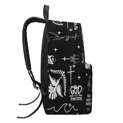 Christian Faith Jesus Backpack, Jesus Backpack, Christian Prayer Jesus Backpack. PLAF05