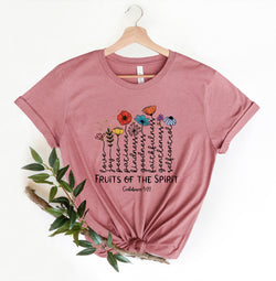 The Fruits of the Spirit Galatians Shirt, Christian Unisex Tee, Bible Verse Apparel, Jesus Lover Gift, Faith-Based Clothing