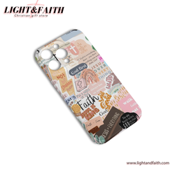 Christian Bible Verse Collage Phone Case, Christian Phone Case, Bible Verse Phone Case, Religious Gift, PCLAF07