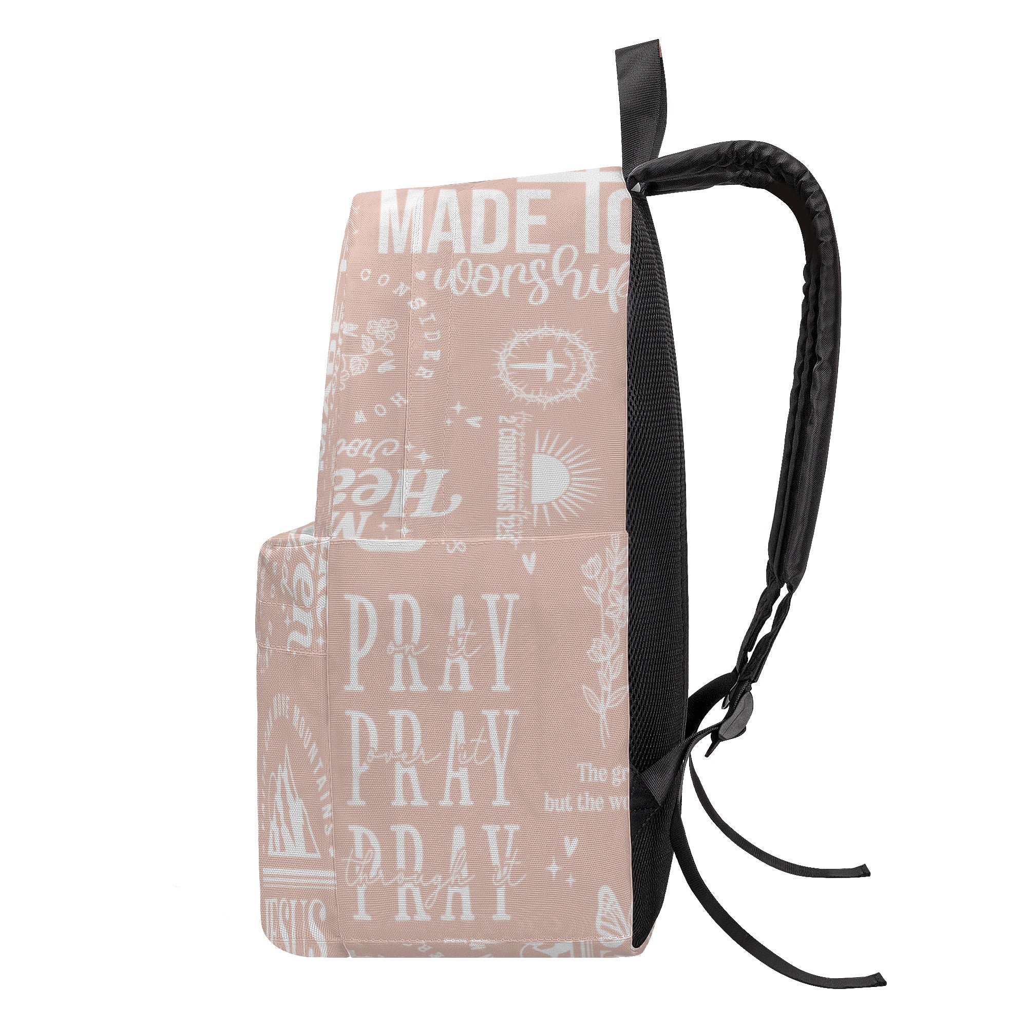 Christian Faith Backpack, Jesus Backpack, Christian Prayer Jesus Backpack, PLAF04