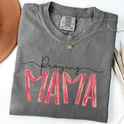 Christian Mom Shirt Comfort Colors Mom T Shirt, Christian Tee Christian Mother's Day Gift,Christian Mom Shirt, Retro Christian Mom,Bible Verse Shirt, Wildflower