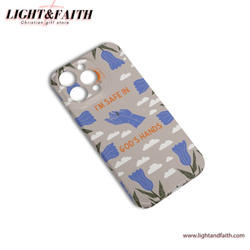 I'm Safe In God's Hands Phone Case, Christian Phone Case, Bible Verse Phone Case, Religious Gift, PCLAF08