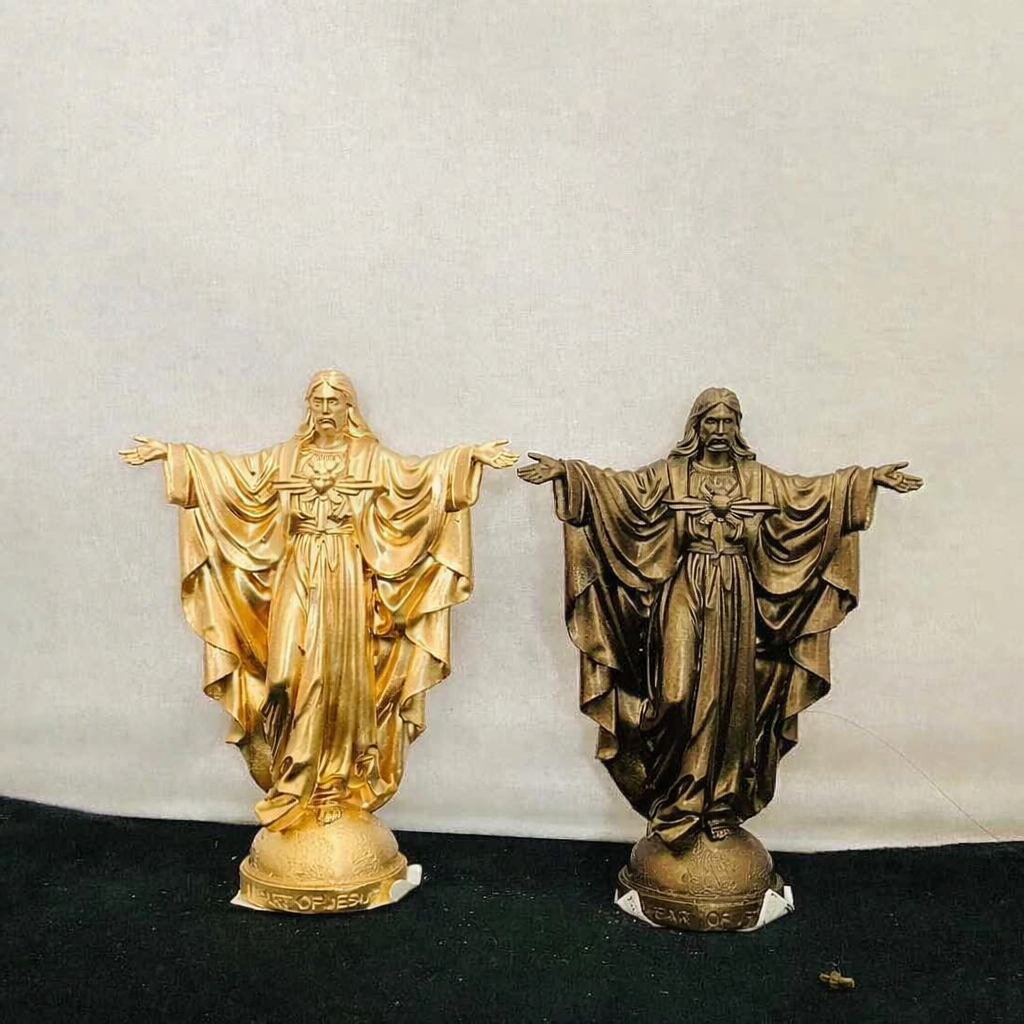 Christ the King Statue, Catholic Mini Figurine 10cm 15cm, Religious Home Altar Decor, Christian Devotional Statue, Catholic Gift