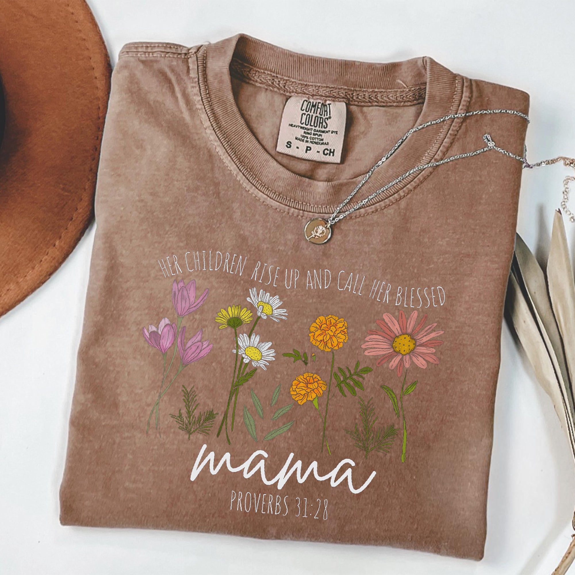 Mama Comfort Colors® Shirt, Mom Shirt, Praying Mama Shirt, Mothers Day Gift, Jesus Shirt, Bible Verse Shirt, New Mom Shirt, Baby Shower Gift, Gift for Mom