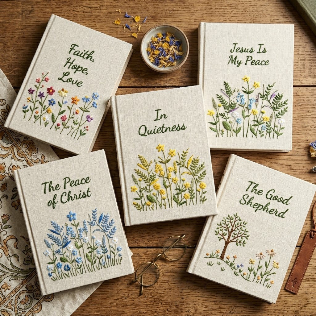 Embroidered Notebook